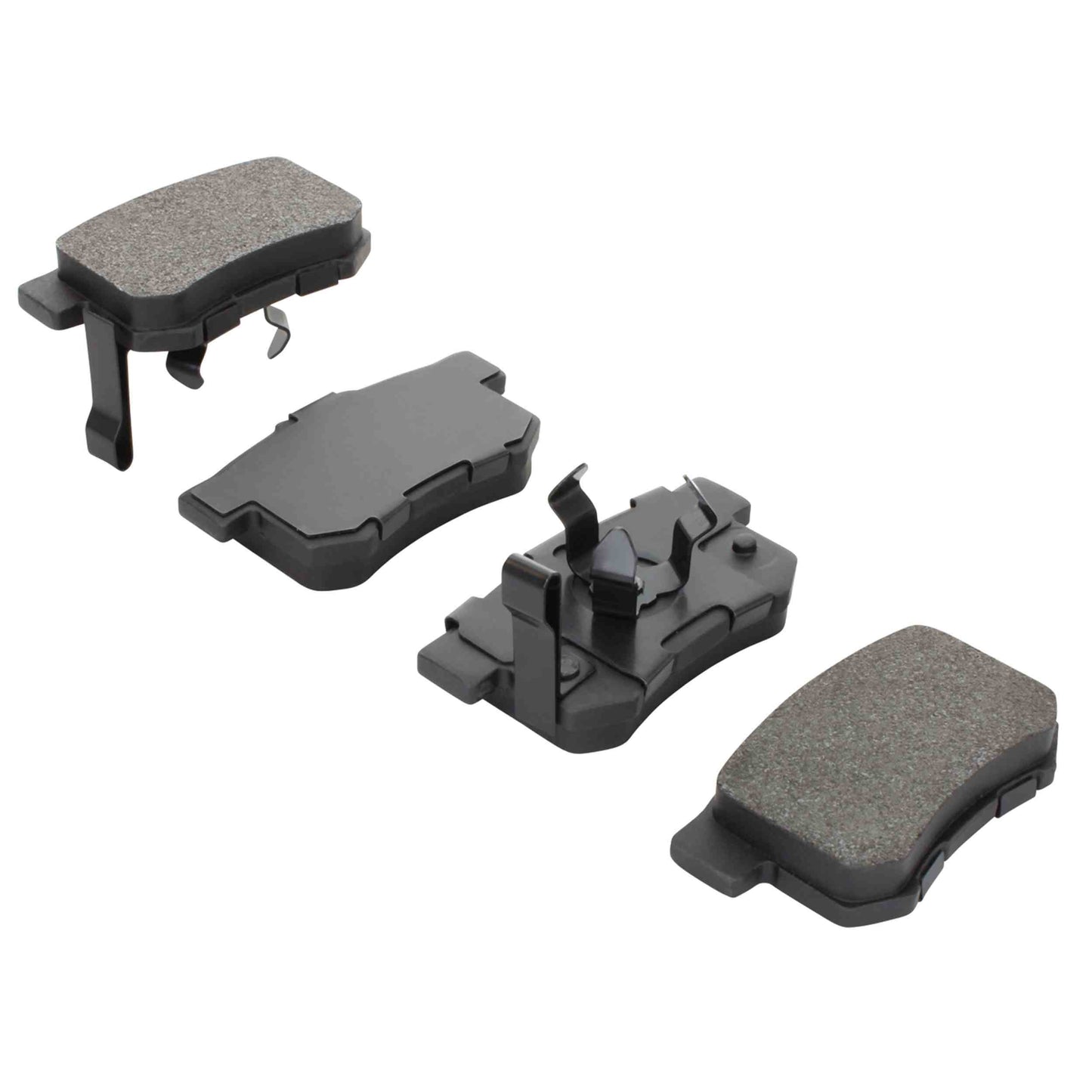 Quality-Built QB Semi-Metallic Brake Pads 1000-1086M