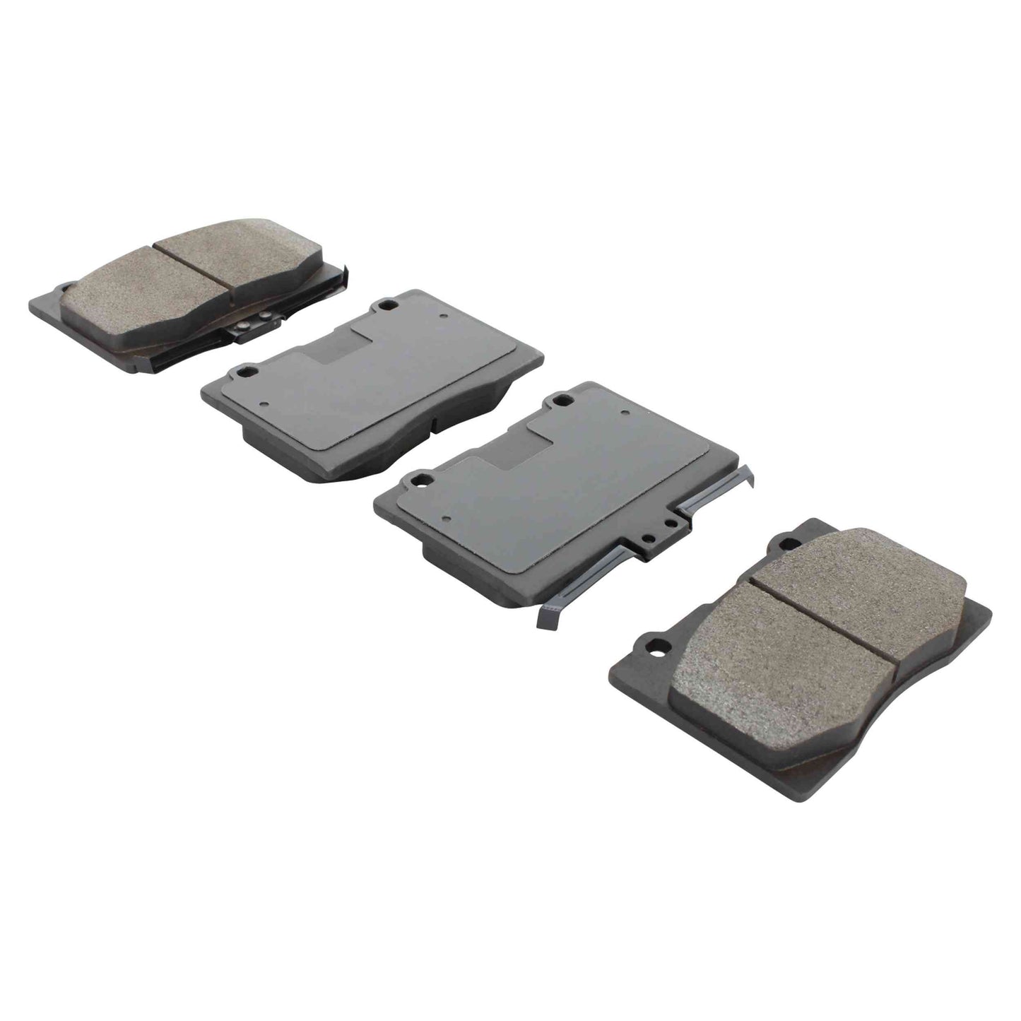 Quality-Built QB Semi-Metallic Brake Pads 1000-1091M