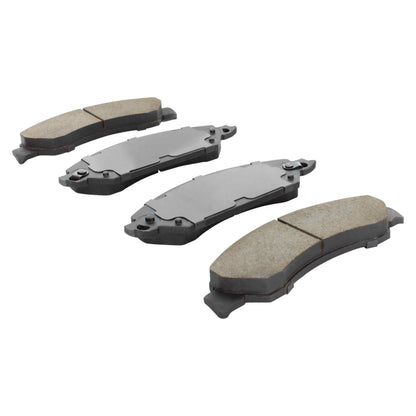 Quality-Built QB Semi-Metallic Brake Pads 1000-1092M
