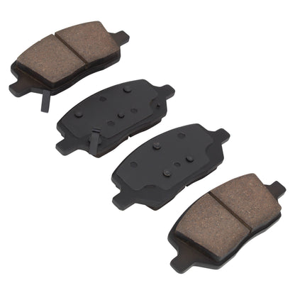 Quality-Built QB Semi-Metallic Brake Pads 1000-1093M