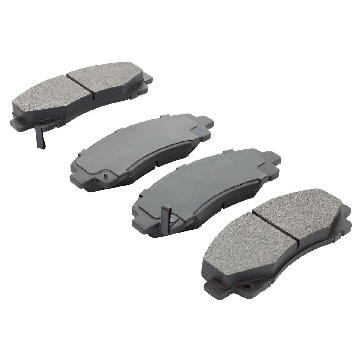 Quality-Built QB Semi-Metallic Brake Pads 1000-1102M