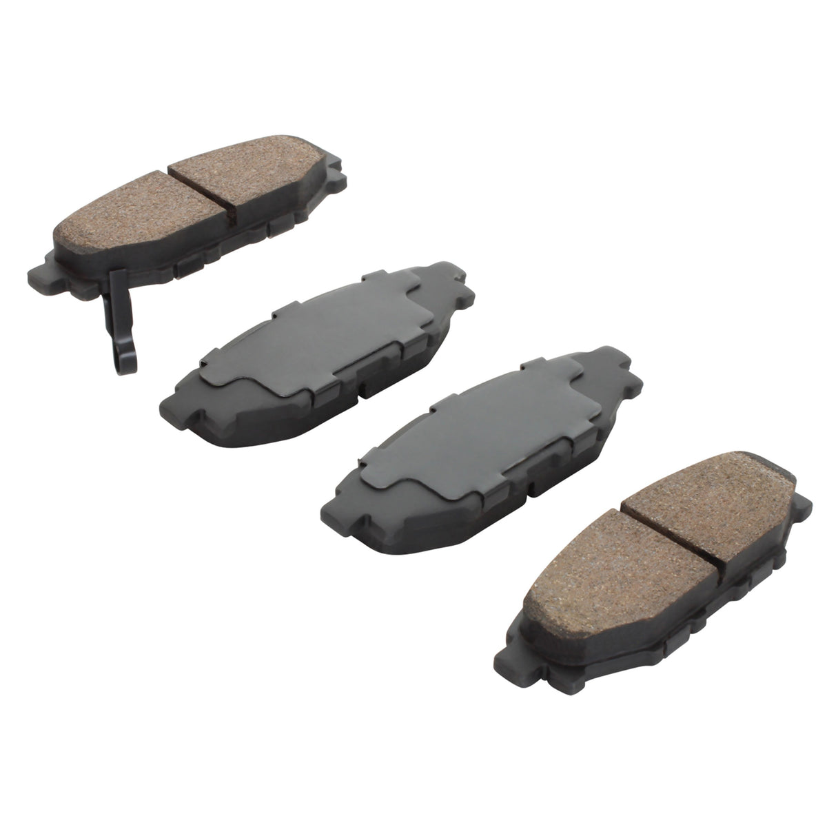 Quality-Built QB Semi-Metallic Brake Pads 1000-1114M