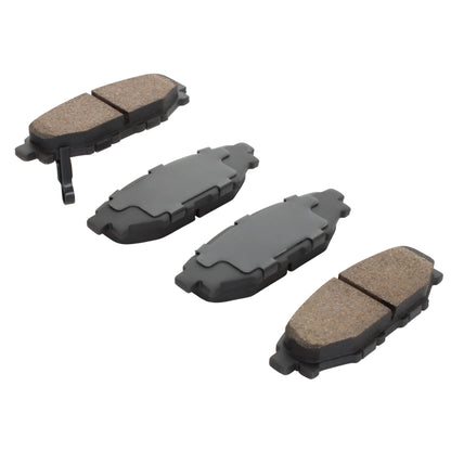Quality-Built QB Semi-Metallic Brake Pads 1000-1114M