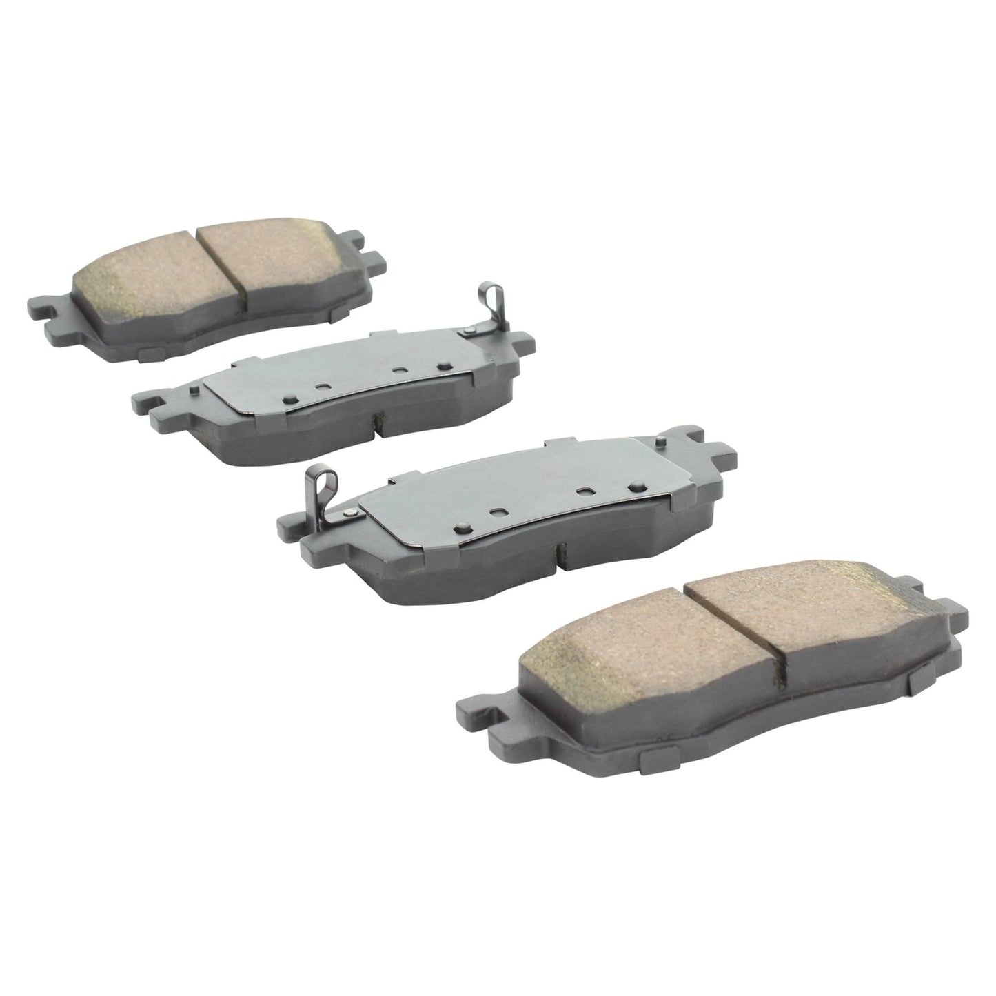 Quality-Built QB Semi-Metallic Brake Pads 1000-1156M