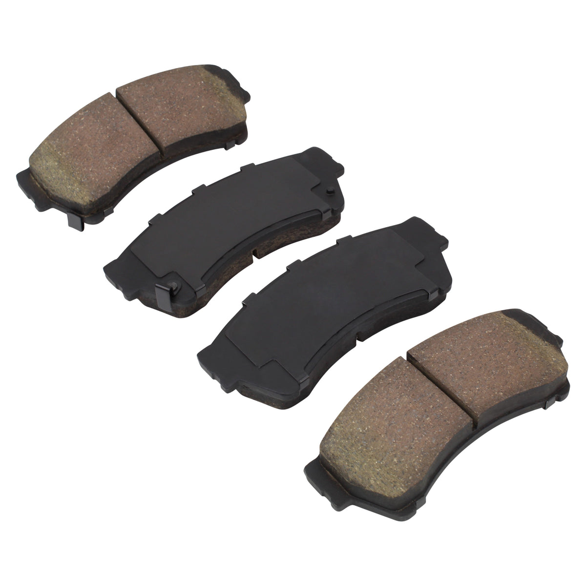 Quality-Built QB Semi-Metallic Brake Pads 1000-1164M