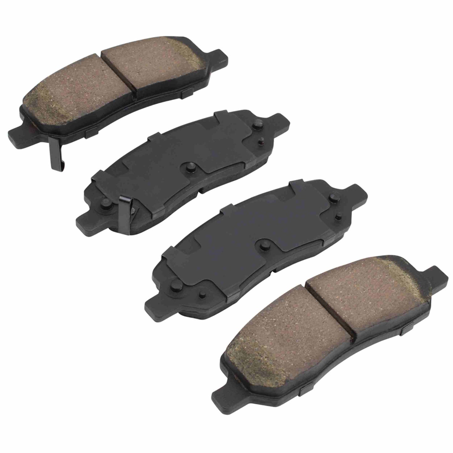 Quality-Built QB Semi-Metallic Brake Pads 1000-1172M