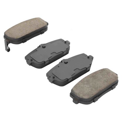Quality-Built QB Semi-Metallic Brake Pads 1000-1180M
