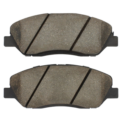 Quality-Built QB Semi-Metallic Brake Pads 1000-1202M