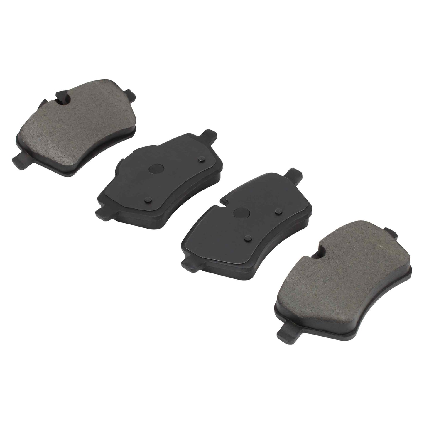Quality-Built QB Semi-Metallic Brake Pads 1000-1204M