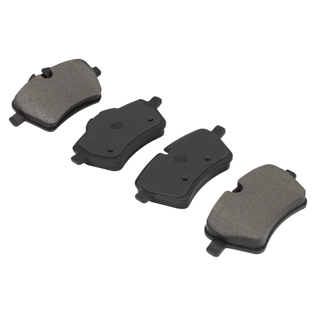 Quality-Built QB Semi-Metallic Brake Pads 1000-1204M