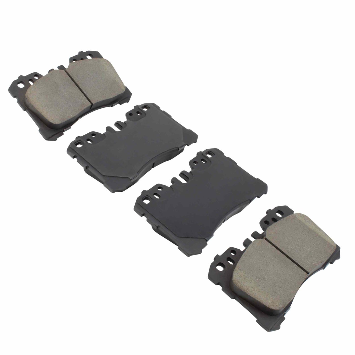 Quality-Built QB Semi-Metallic Brake Pads 1000-1282M
