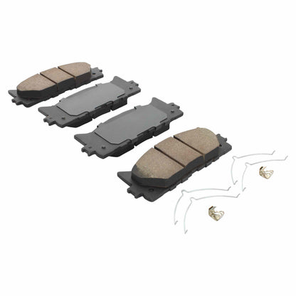 Quality-Built QB Ceramic Brake Pads 1000-1293C