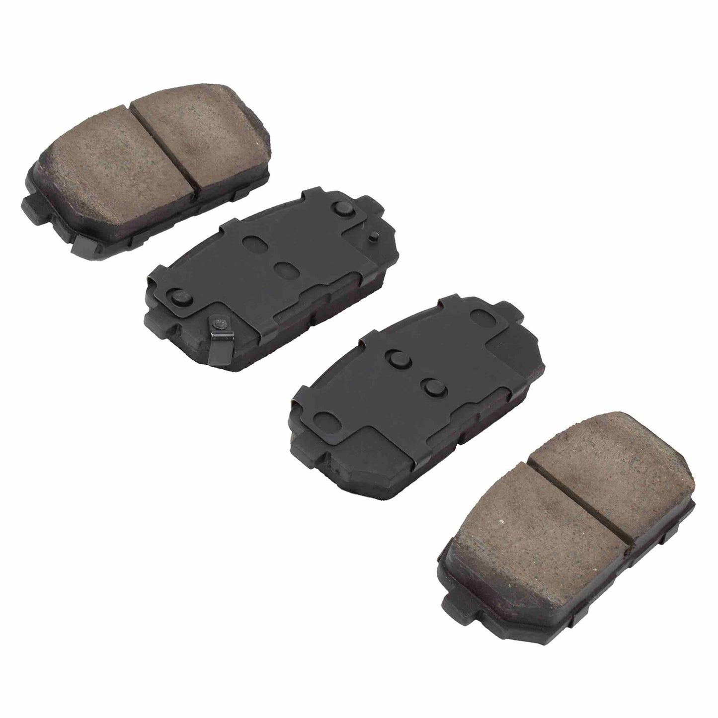Quality-Built QB Semi-Metallic Brake Pads 1000-1296M