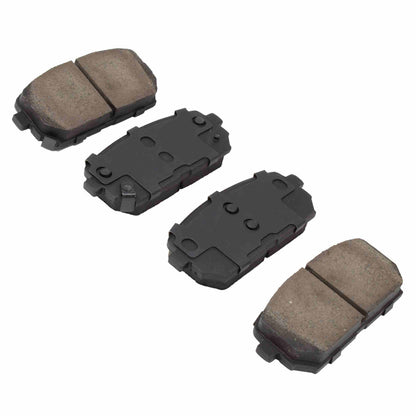 Quality-Built QB Semi-Metallic Brake Pads 1000-1296M
