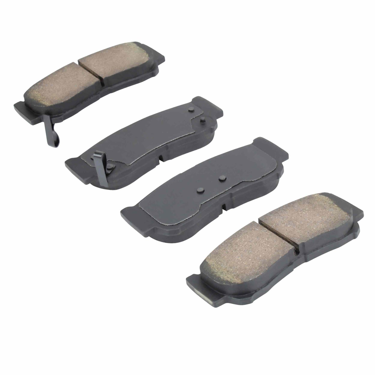 Quality-Built QB Semi-Metallic Brake Pads 1000-1297M