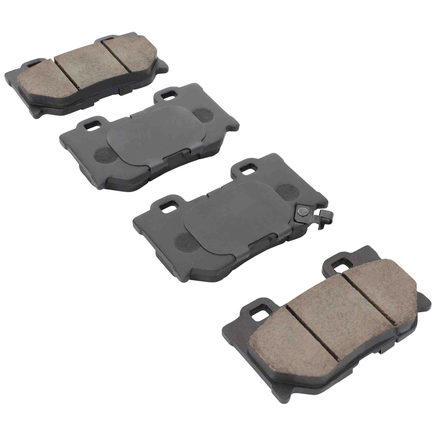 Quality-Built QB Semi-Metallic Brake Pads 1000-1347M