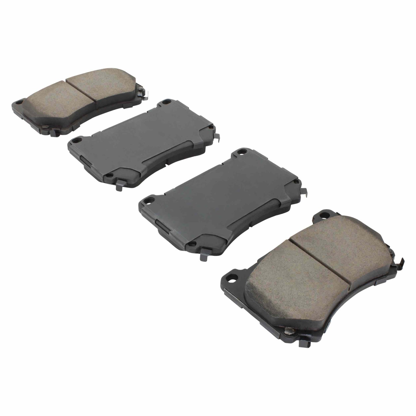Quality-Built QB Semi-Metallic Brake Pads 1000-1396M