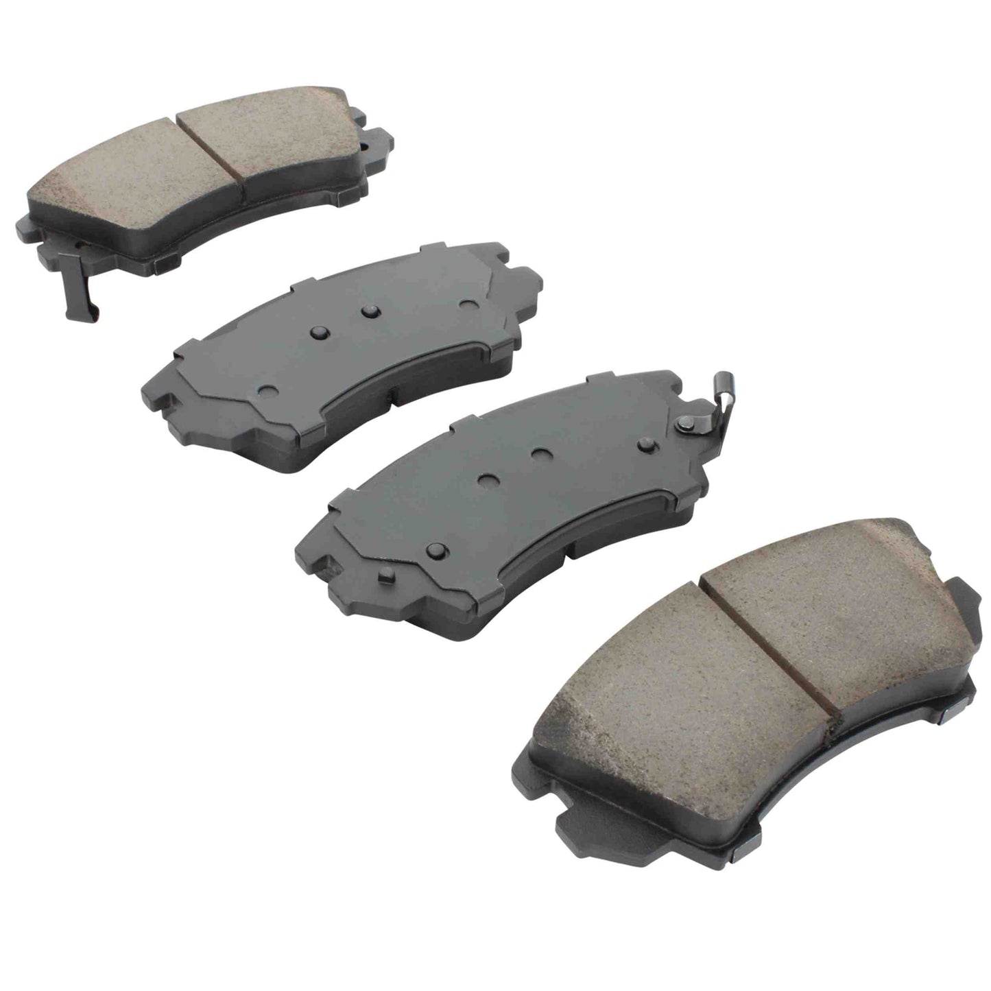 Quality-Built QB Semi-Metallic Brake Pads 1000-1404M