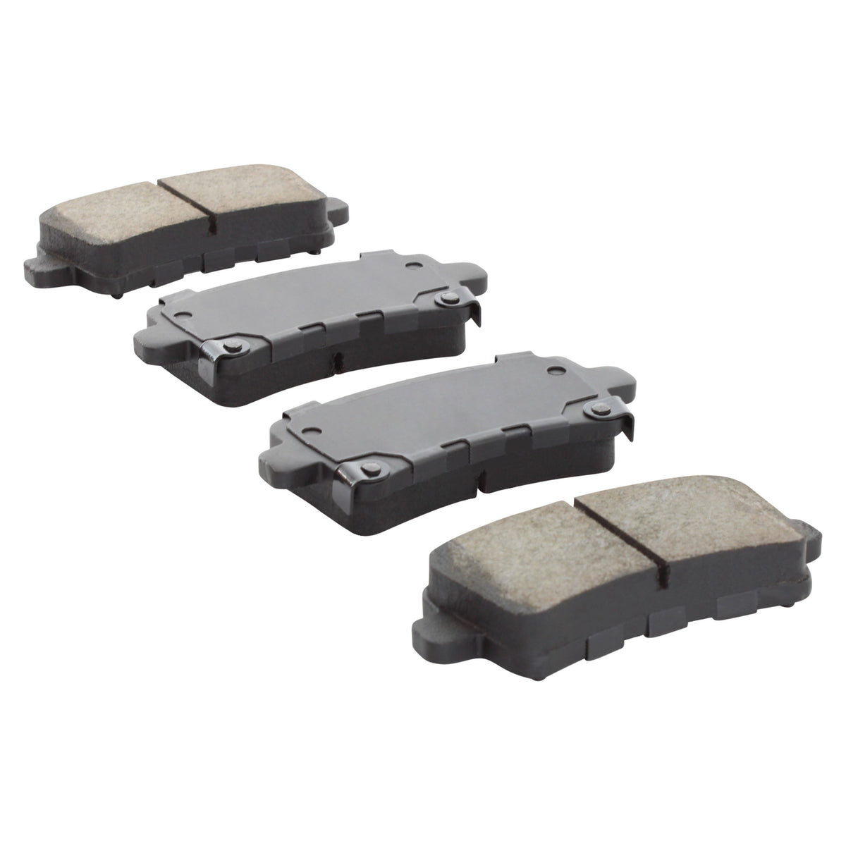 Quality-Built QB Semi-Metallic Brake Pads 1000-1430M