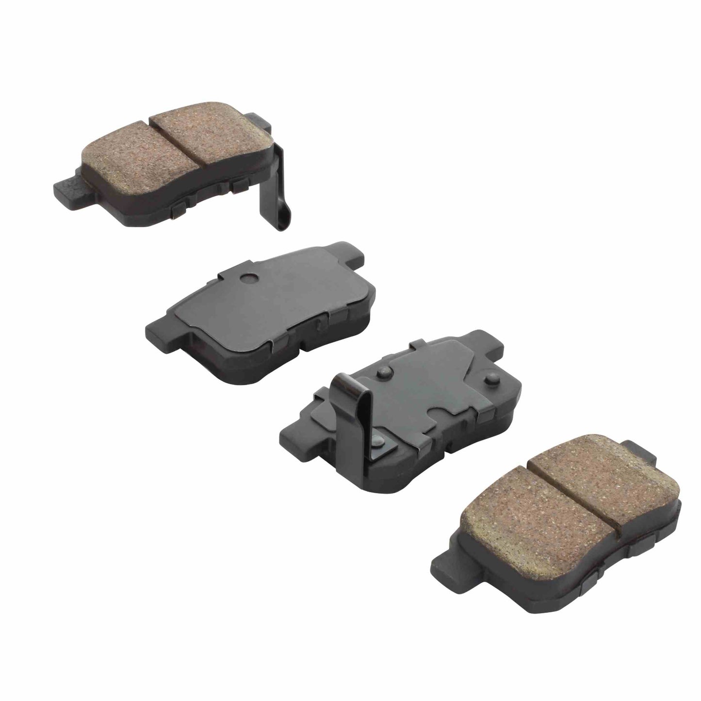Quality-Built QB Semi-Metallic Brake Pads 1000-1451M
