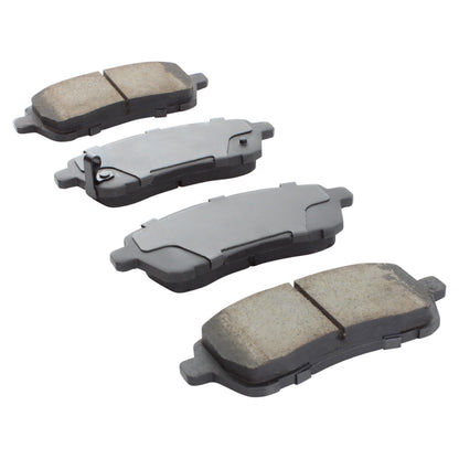 Quality-Built QB Semi-Metallic Brake Pads 1000-1454M