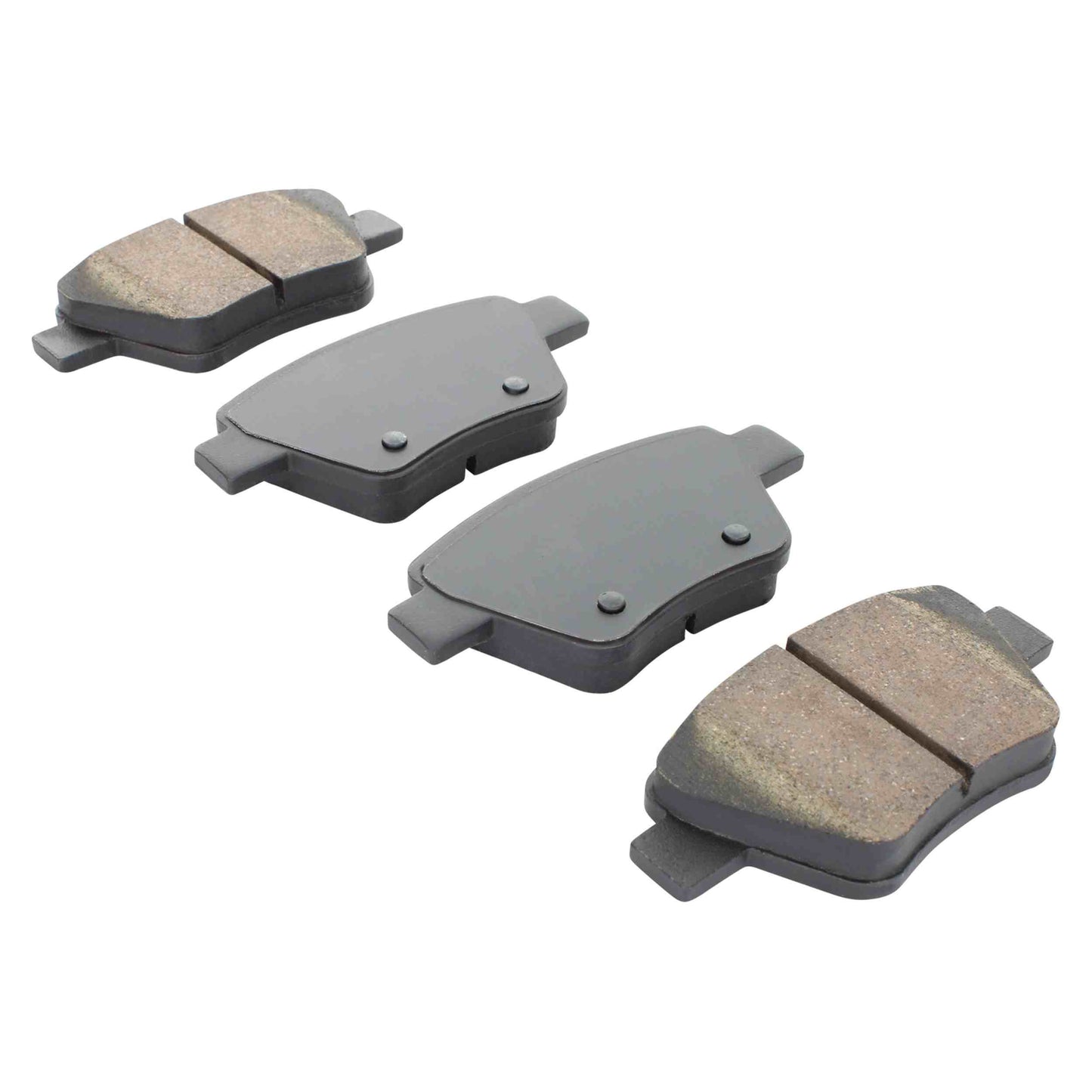 Quality-Built QB Semi-Metallic Brake Pads 1000-1456M