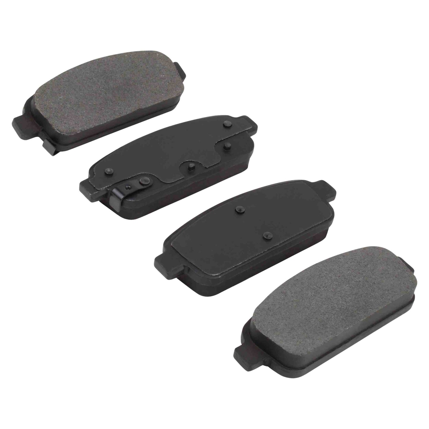Quality-Built QB Semi-Metallic Brake Pads 1000-1468M
