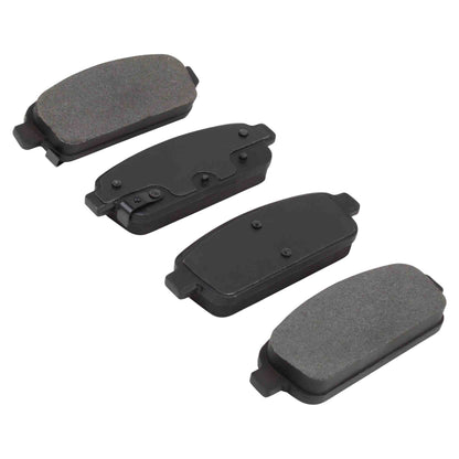 Quality-Built QB Semi-Metallic Brake Pads 1000-1468M