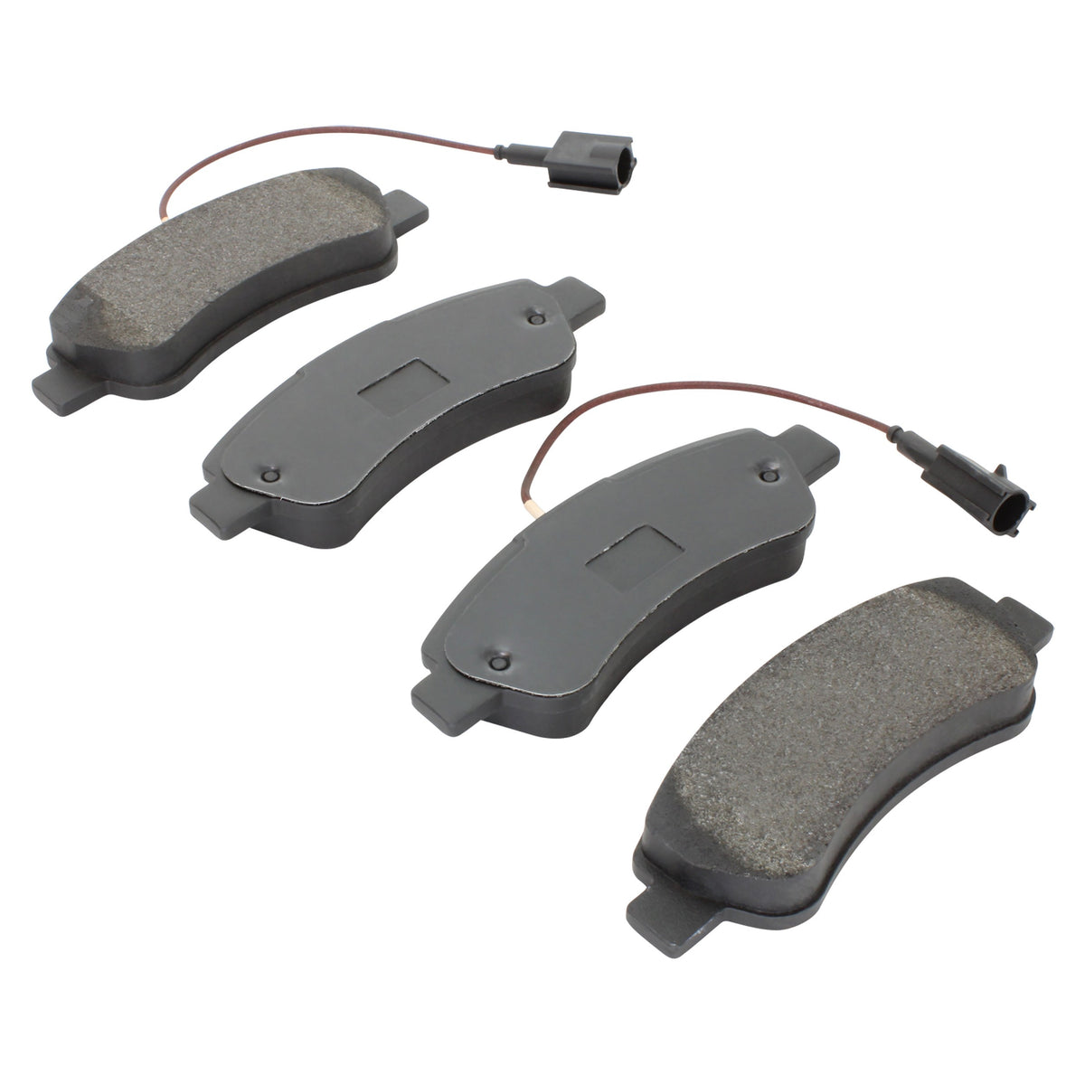 Quality-Built QB Semi-Metallic Brake Pads 1000-1490AM