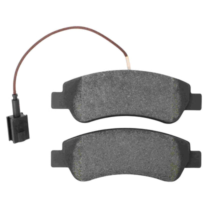 Quality-Built QB Semi-Metallic Brake Pads 1000-1490AM
