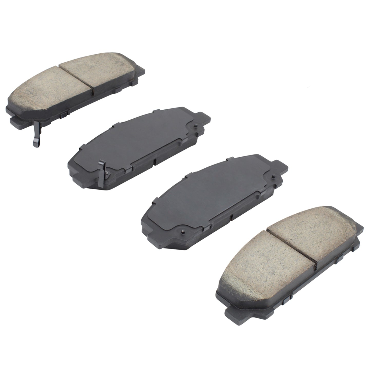 Quality-Built QB Ceramic Brake Pads 1000-1509C