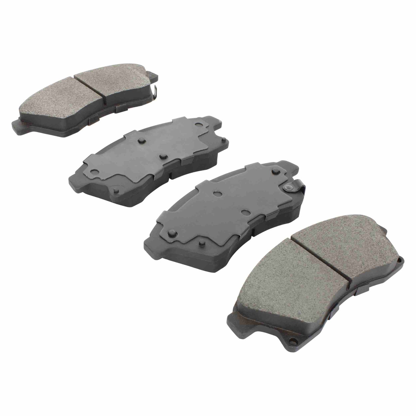 Quality-Built QB Semi-Metallic Brake Pads 1000-1522M
