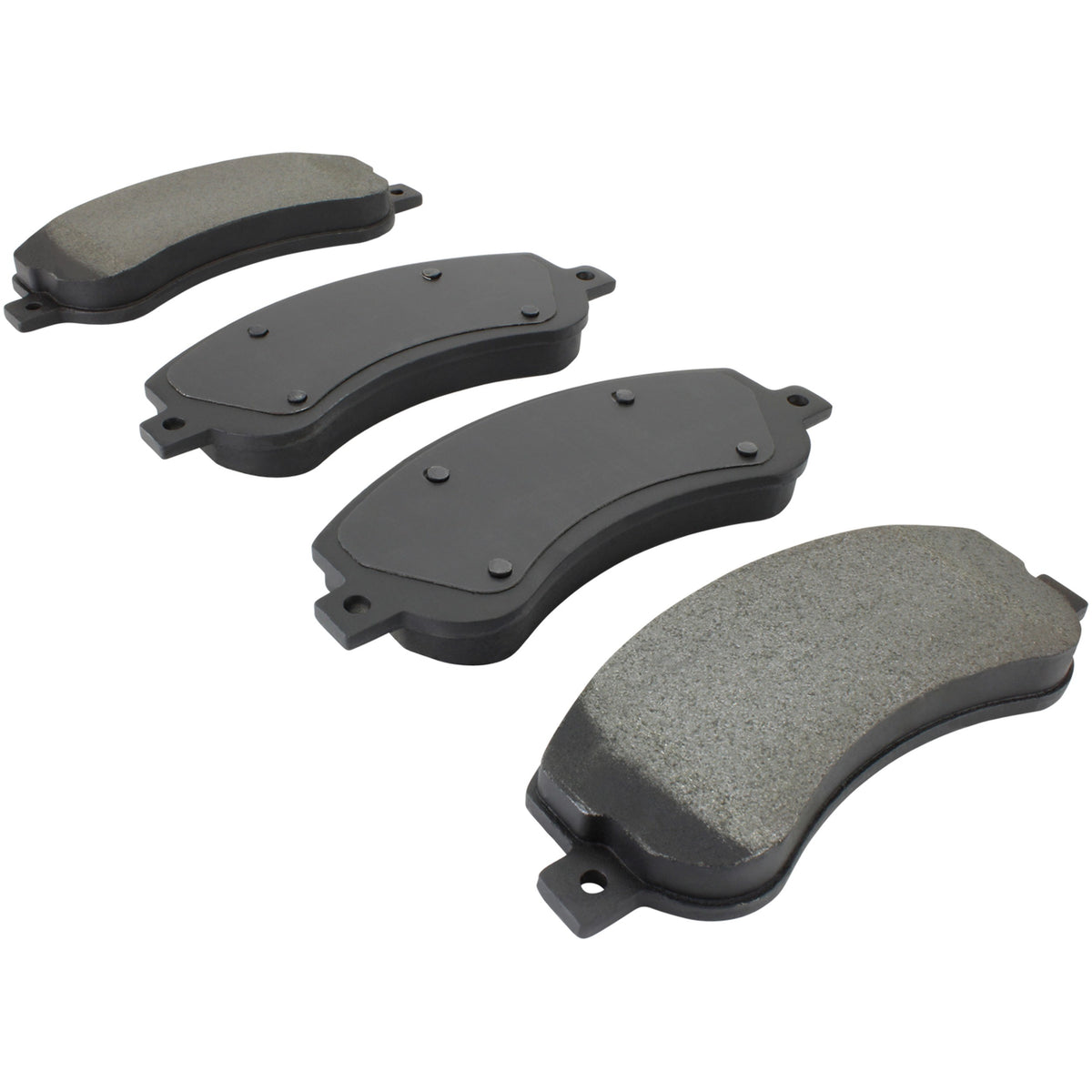 Quality-Built QB Semi-Metallic Brake Pads 1000-1555M