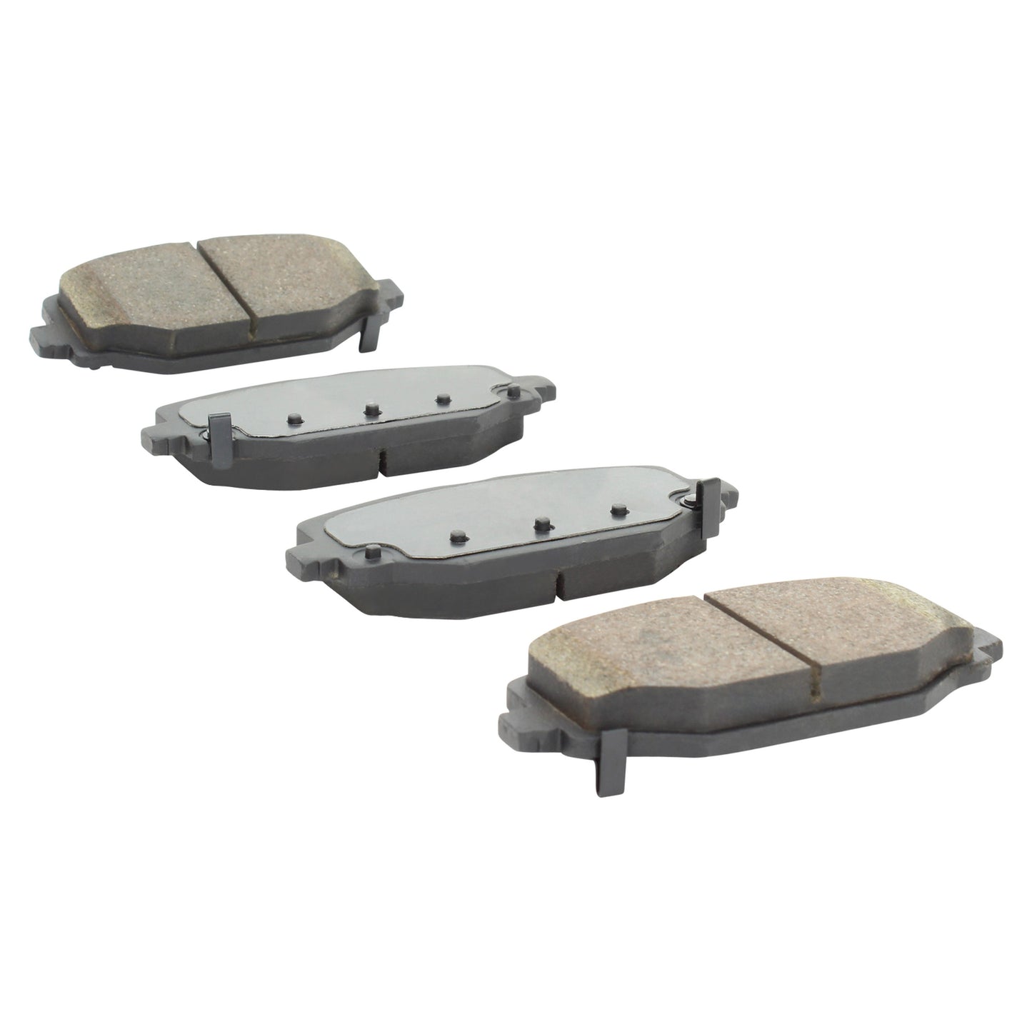 Quality-Built QB Ceramic Brake Pads 1000-1596C