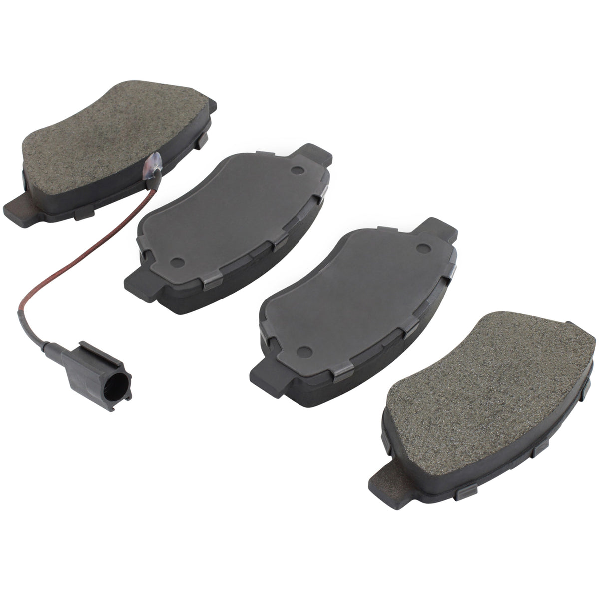 Quality-Built QB Semi-Metallic Brake Pads 1000-1616M