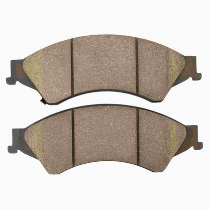 Quality-Built QB Semi-Metallic Brake Pads 1000-1676M