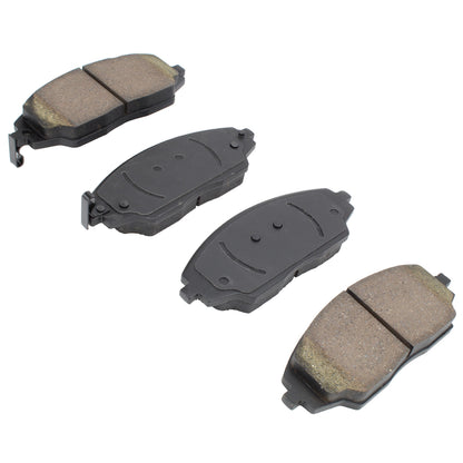 Quality-Built QB Semi-Metallic Brake Pads 1000-1702M