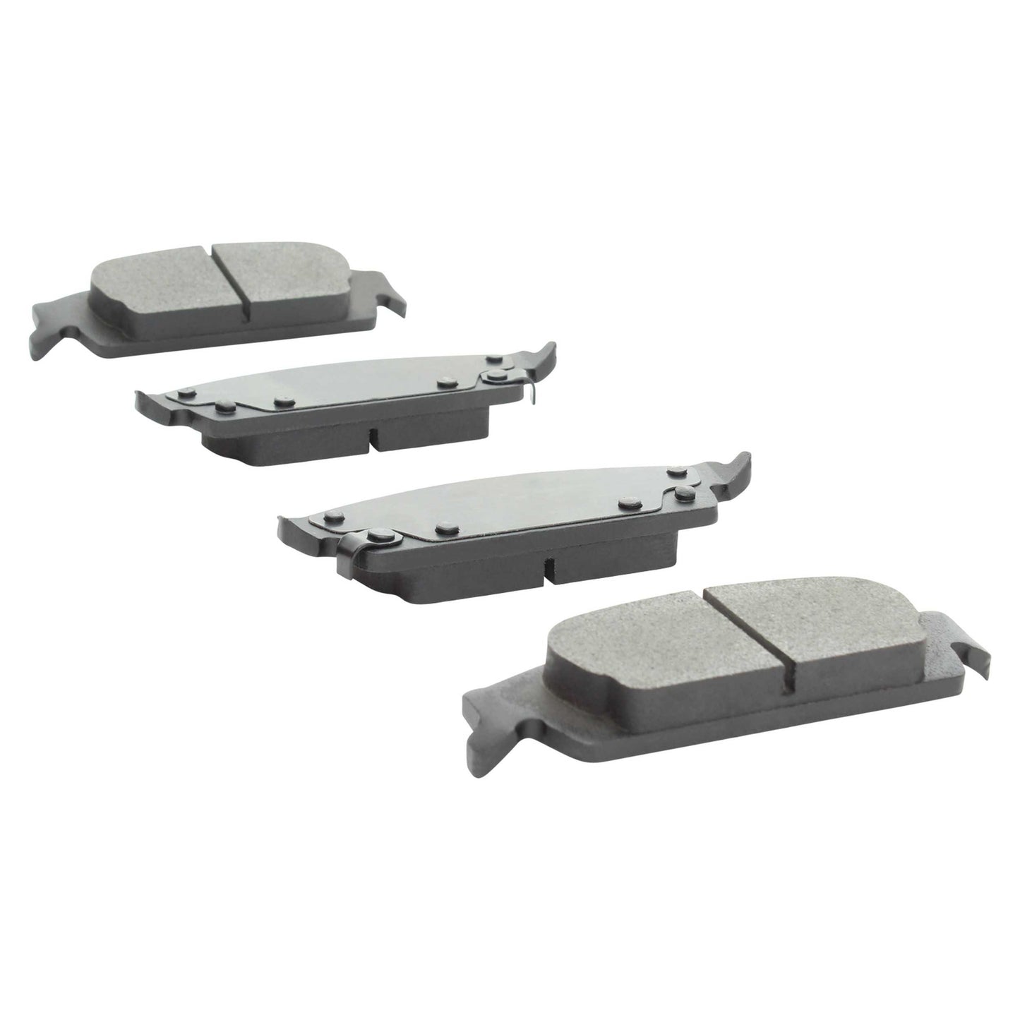Quality-Built QB Semi-Metallic Brake Pads 1000-1707M