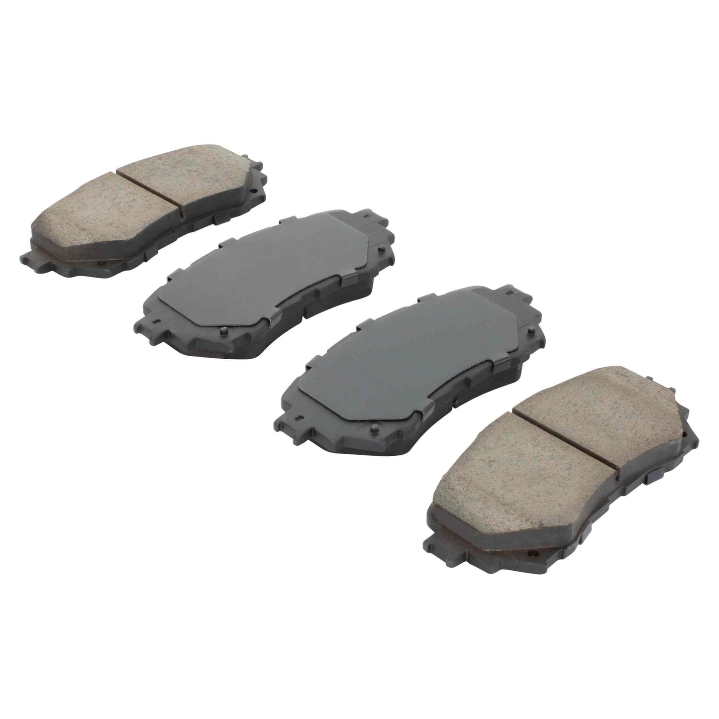 Quality-Built QB Semi-Metallic Brake Pads 1000-1711M