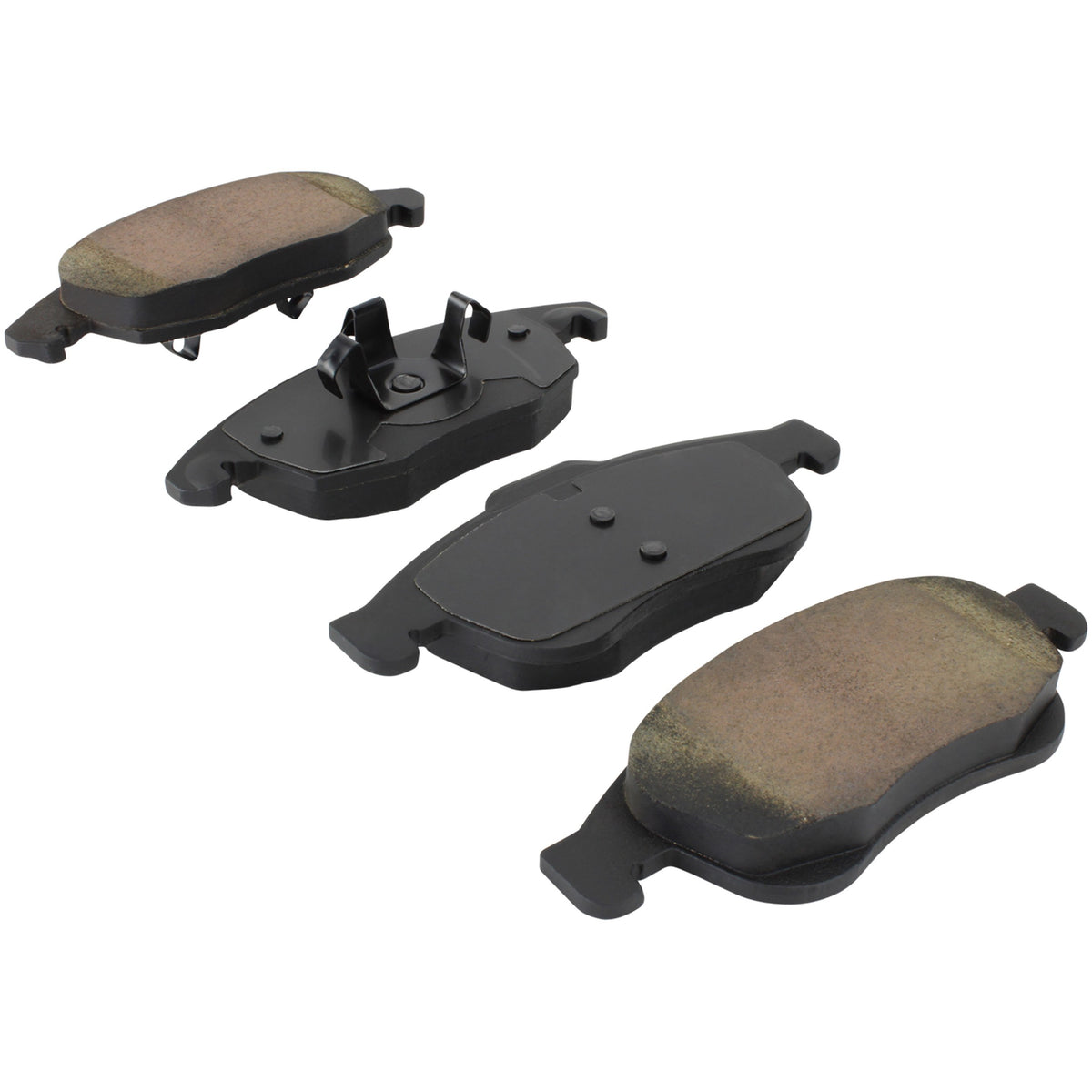 Quality-Built QB Semi-Metallic Brake Pads 1000-1717M