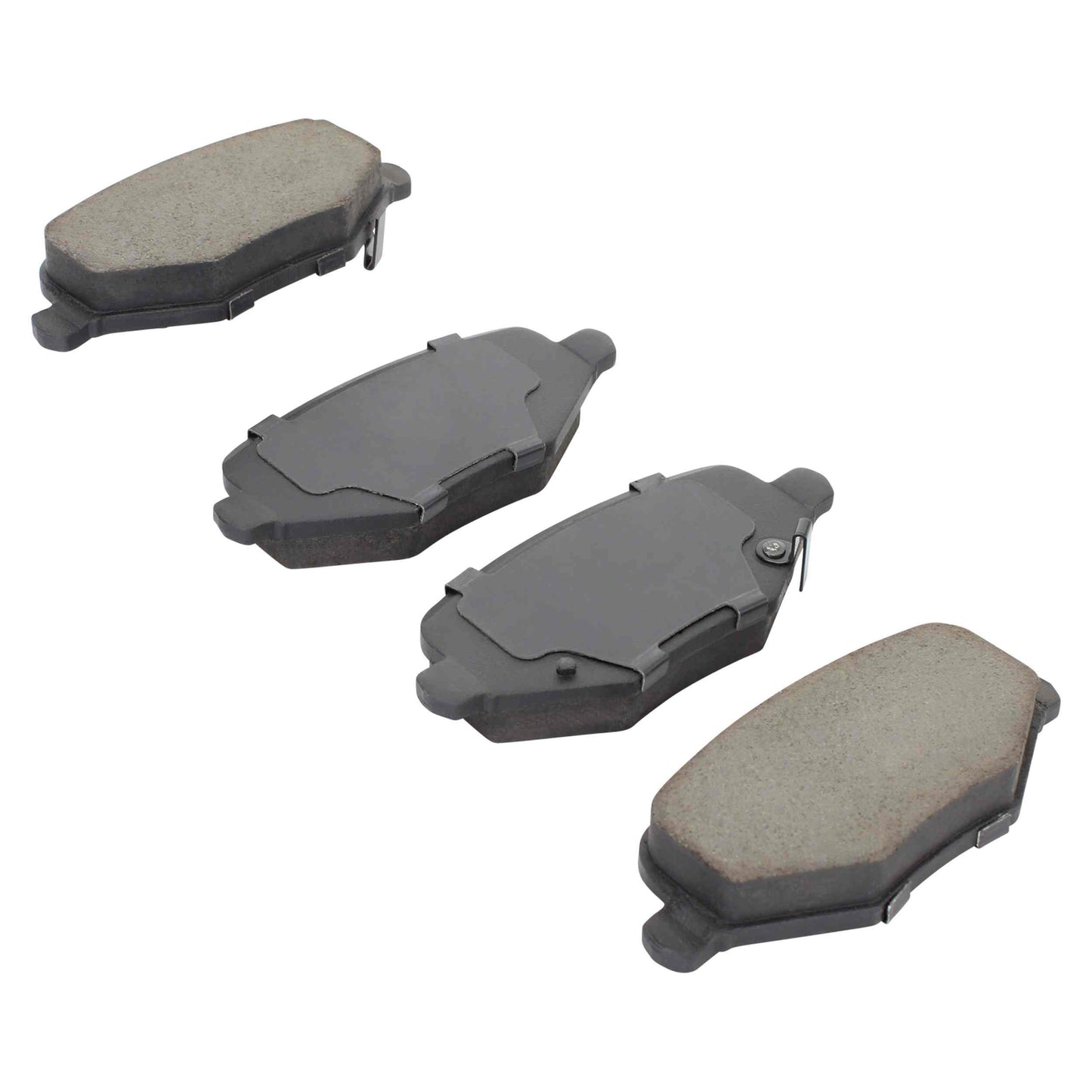Quality-Built QB Semi-Metallic Brake Pads 1000-1719M