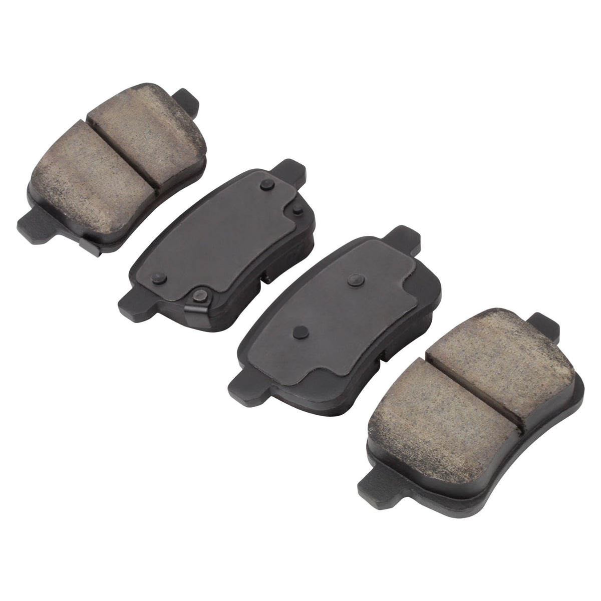 Quality-Built QB Semi-Metallic Brake Pads 1000-1722M