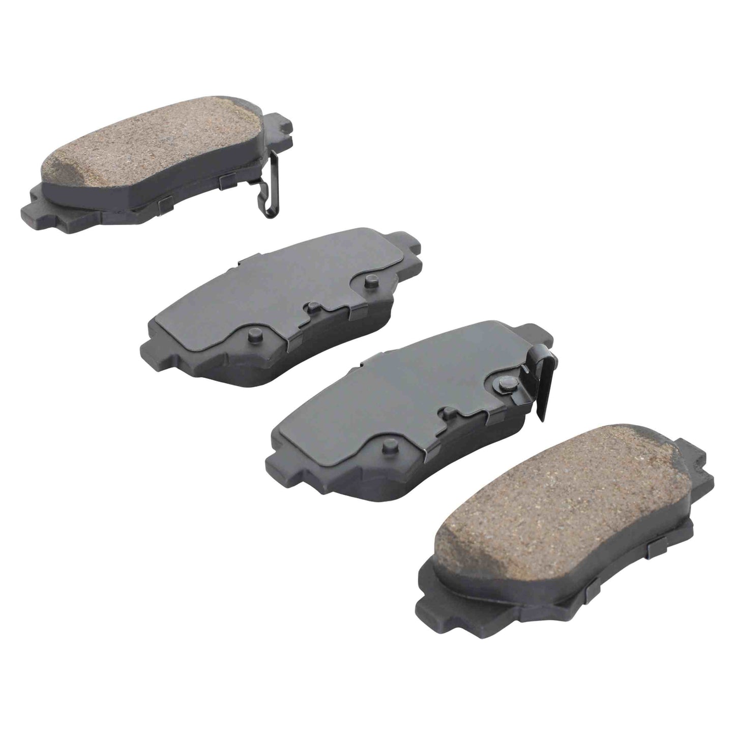 Quality-Built QB Ceramic Brake Pads 1000-1729C