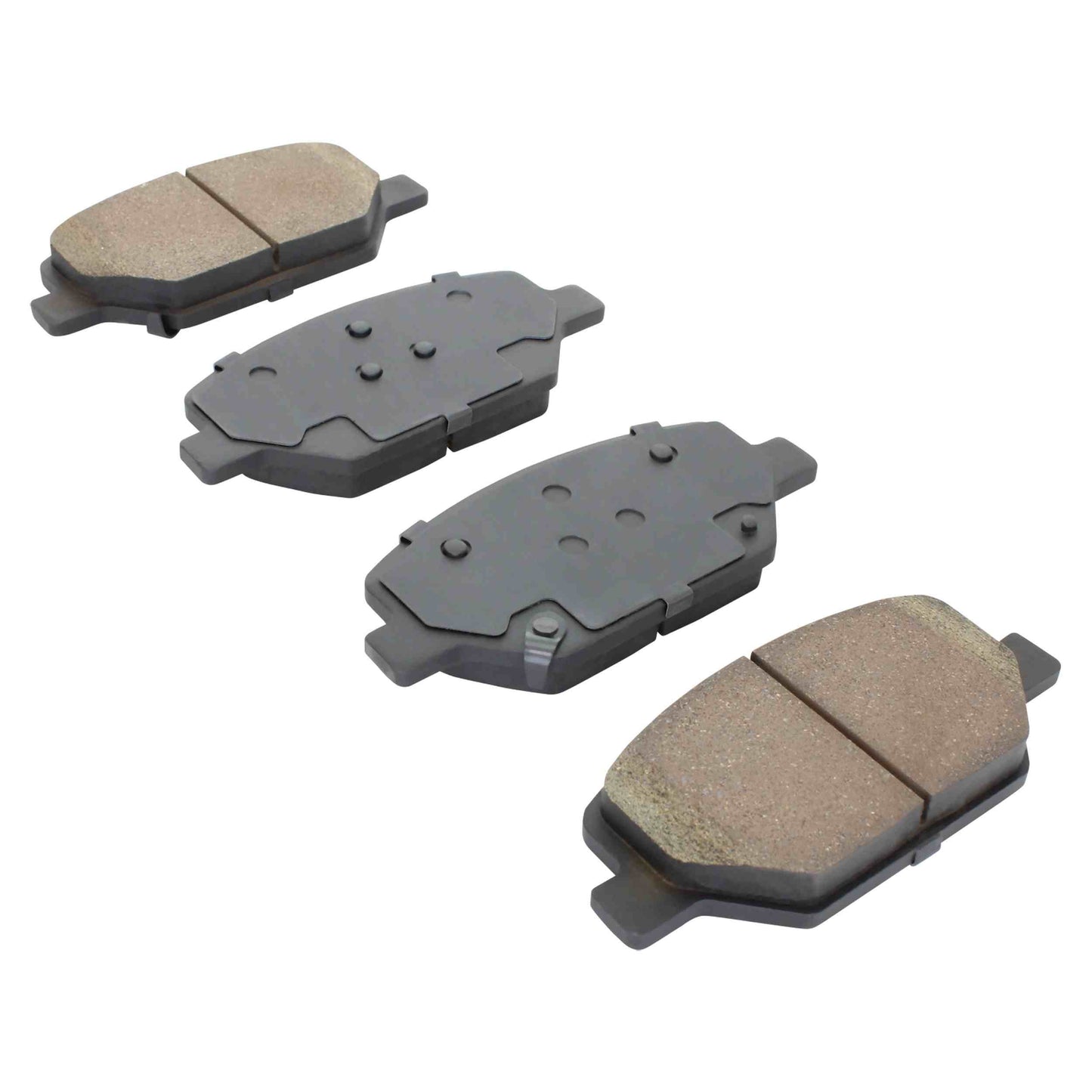 Quality-Built QB Ceramic Brake Pads 1000-1886C