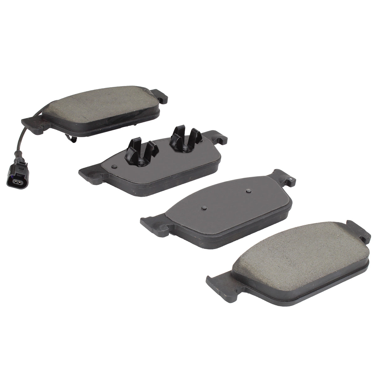 Quality-Built QB Semi-Metallic Brake Pads 1000-2033M