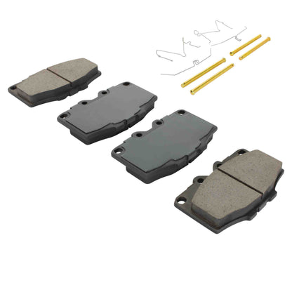 Quality-Built Quality-Built Premium Ceramic Brake Pads w/ Hardware 1001-0137AC