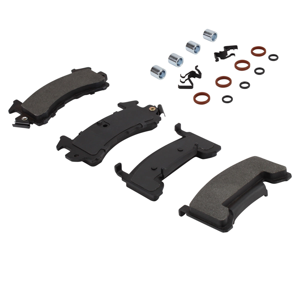 Quality-Built Quality-Built Premium Semi-Metallic Brake Pads w/ Hardware 1001-0154M