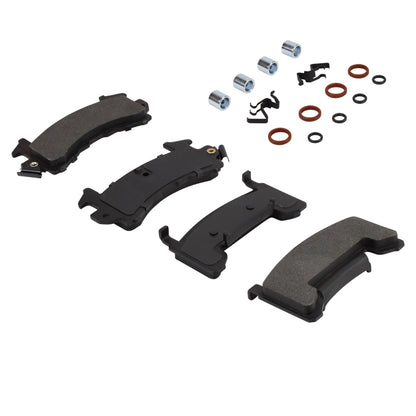 Quality-Built Quality-Built Premium Semi-Metallic Brake Pads w/ Hardware 1001-0154M
