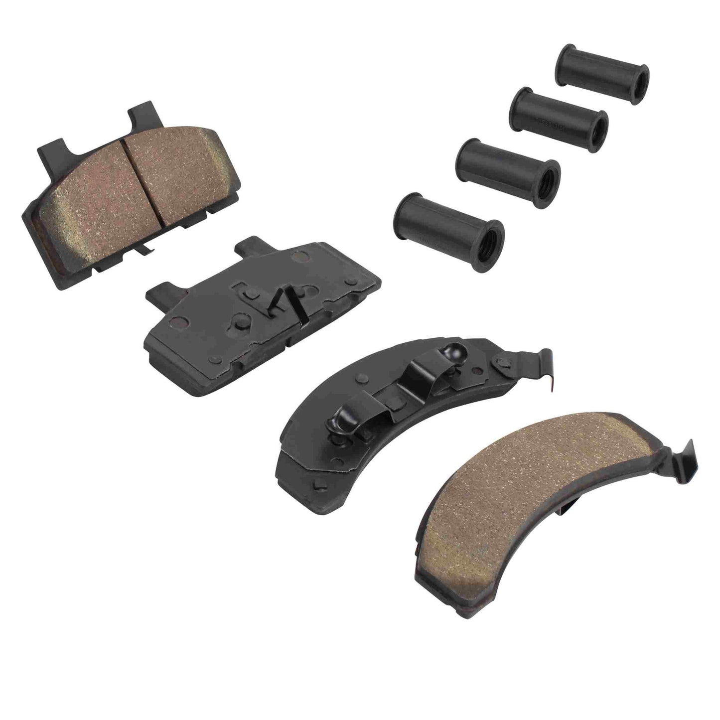Quality-Built Quality-Built Premium Semi-Metallic Brake Pads w/ Hardware 1001-0215M