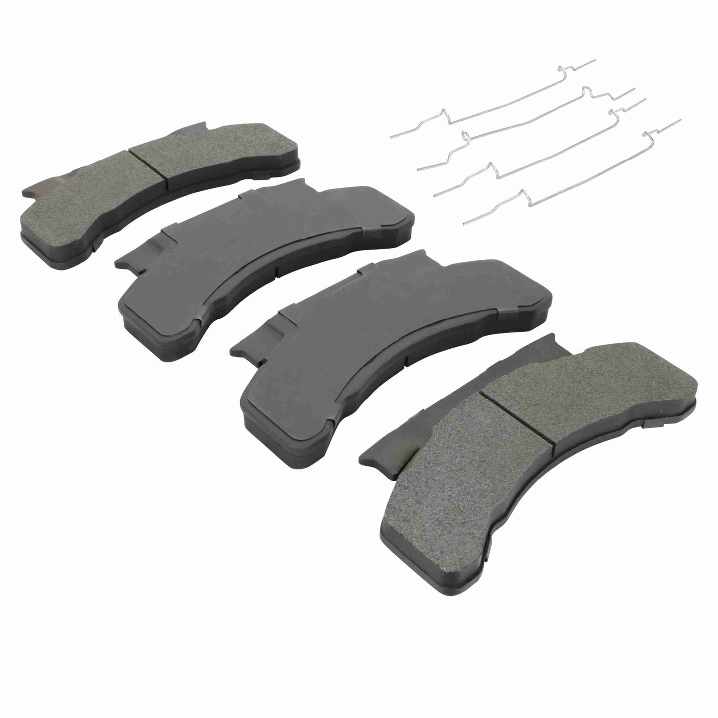 Quality-Built Quality-Built Premium Semi-Metallic Brake Pads w/ Hardware 1001-0224M